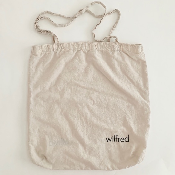 Wilfred Handbags - WILFRED | ARITZIA THIN LINEN TOTE BAG/LAUNDRY BAG